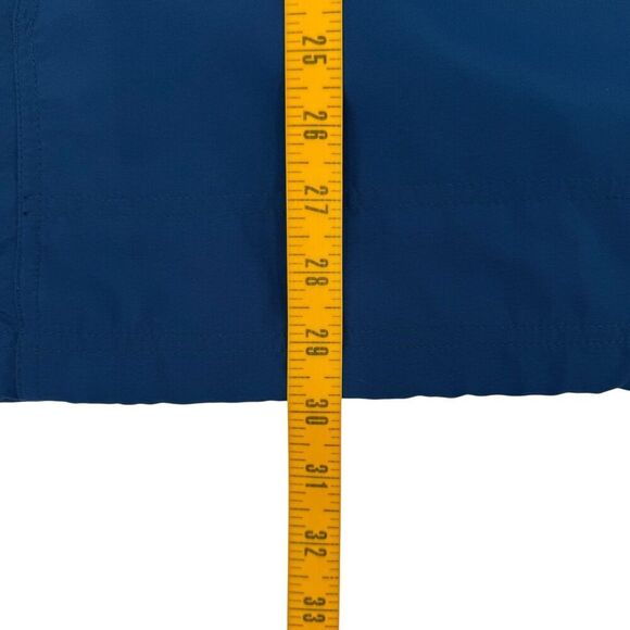 L.L. Bean Men's Mountain Classic Anorak Jacket Blue Red Colorblock Medium Tall - Picture 11 of 11